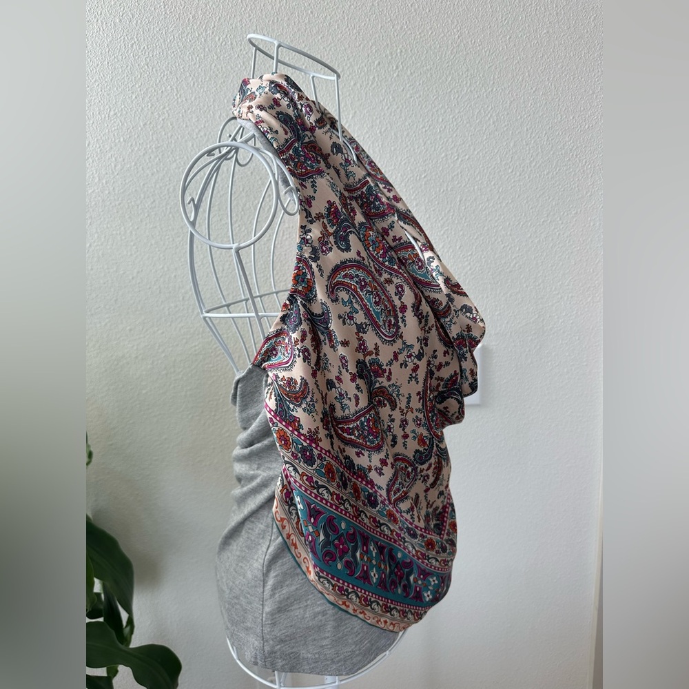 Paisley Print Halter Top - Picture 4 of 12